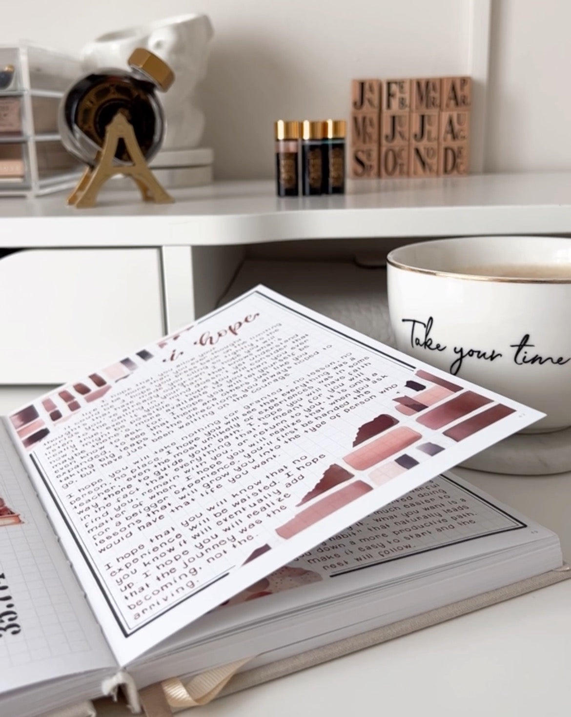 Abstract Journaling Sticker Kit | Set of 4 Sticker Sheets