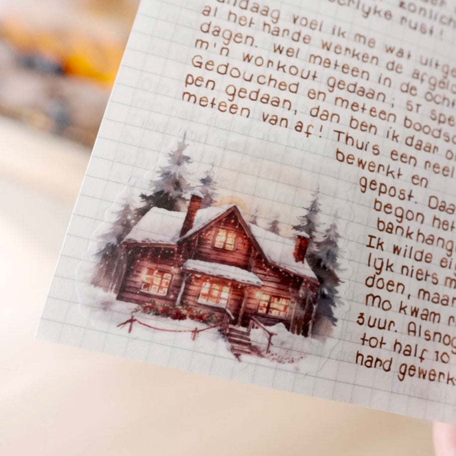 Boho Bliss – Winter Scenes Stickers