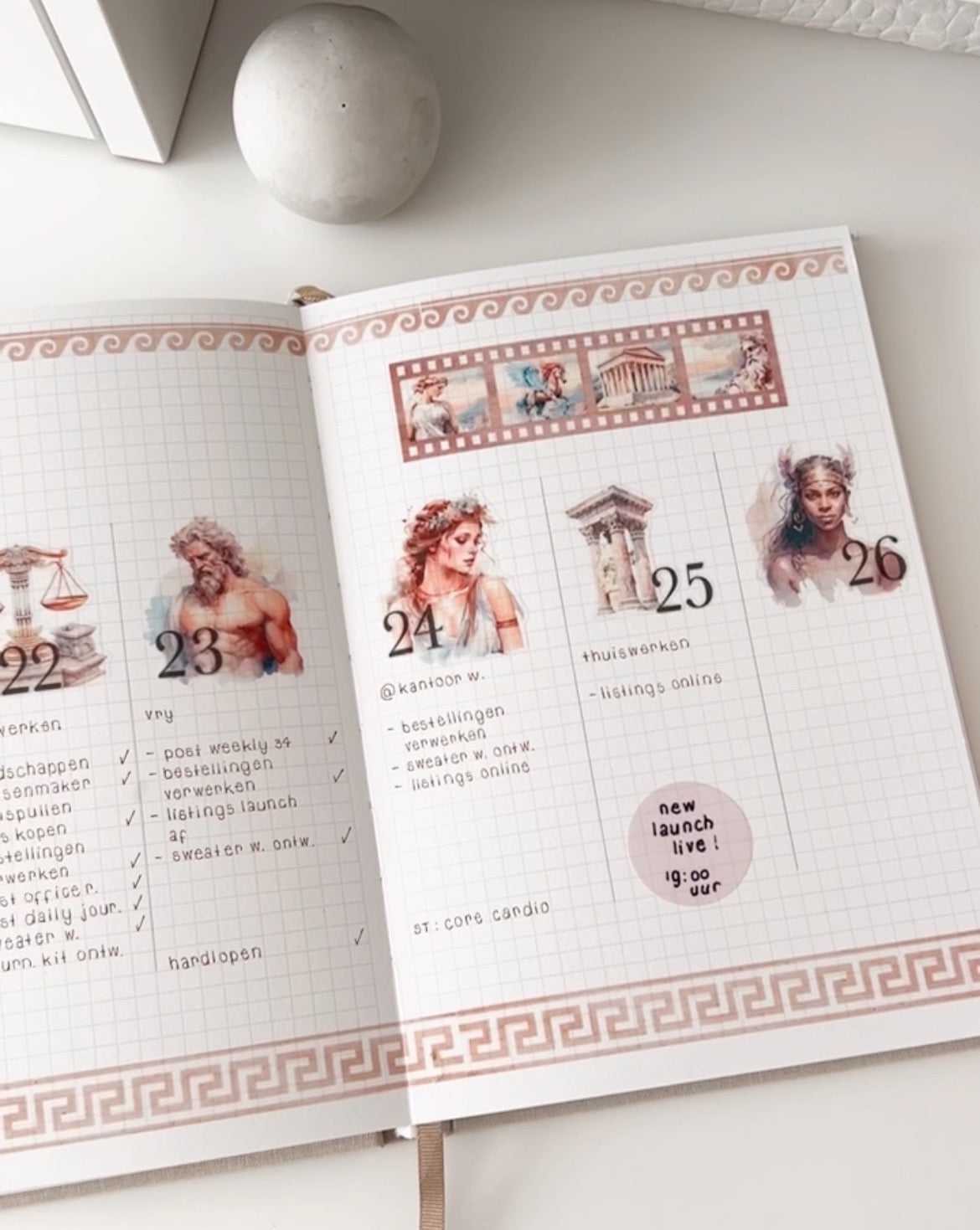 Reign Journaling Kit | Set of 6 Sticker Sheets