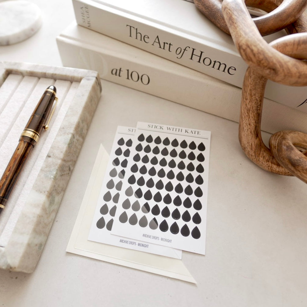 Corner Adhesive Sticker Pocket | 10 x 10 cm