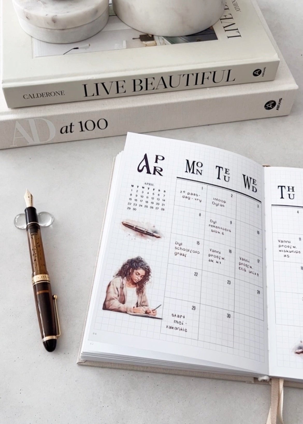 2026 Calendar Sticker Set | 2 Sheets