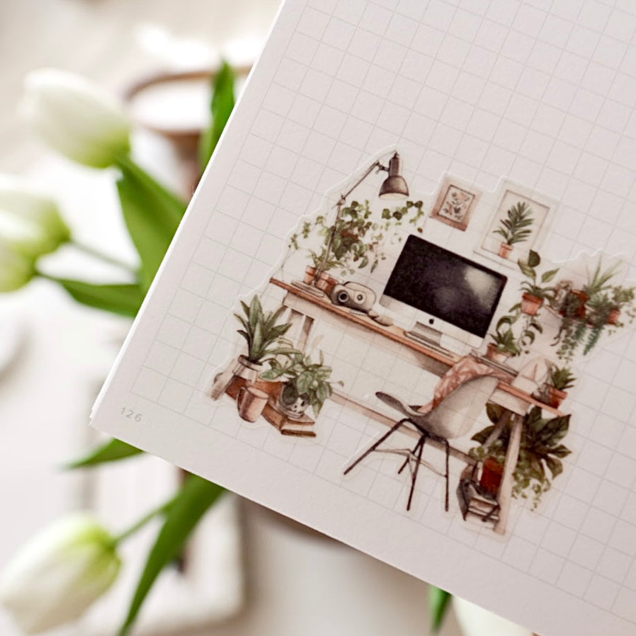 Home Office – sticker sheet