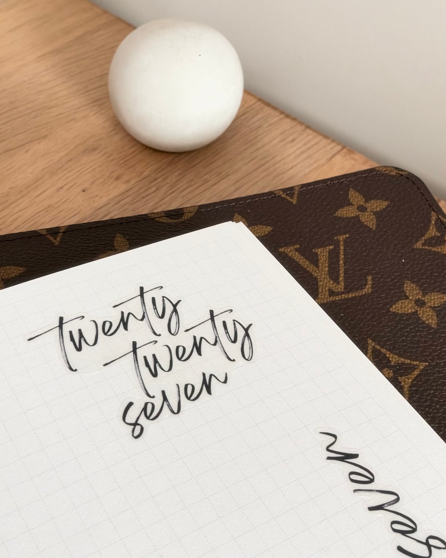 Twenty Twenty Seven - Functional Stickers (SET of 2)