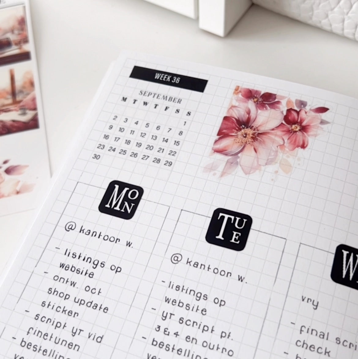 Archive Weeklies - Functional Stickers