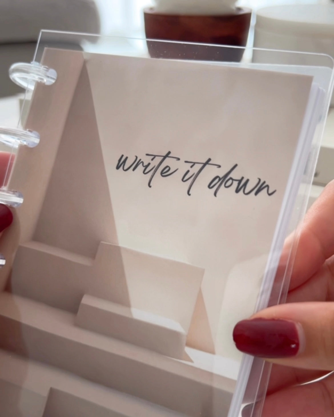 Write It Down - A6 Notebook