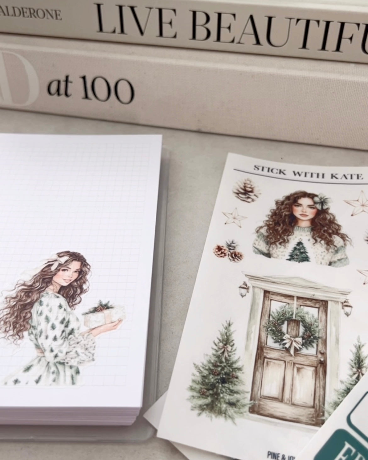 Pine & Joy Journaling Kit | Set of 4 Sticker Sheets