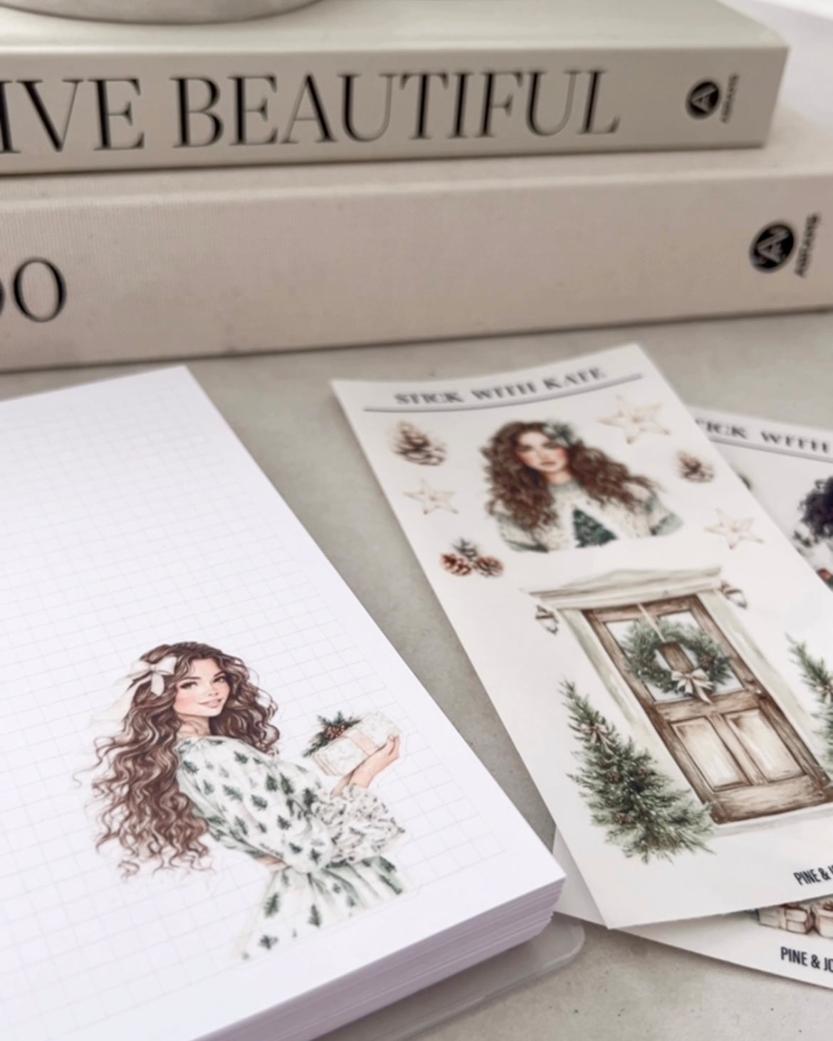 Pine & Joy Journaling Kit | Set of 4 Sticker Sheets