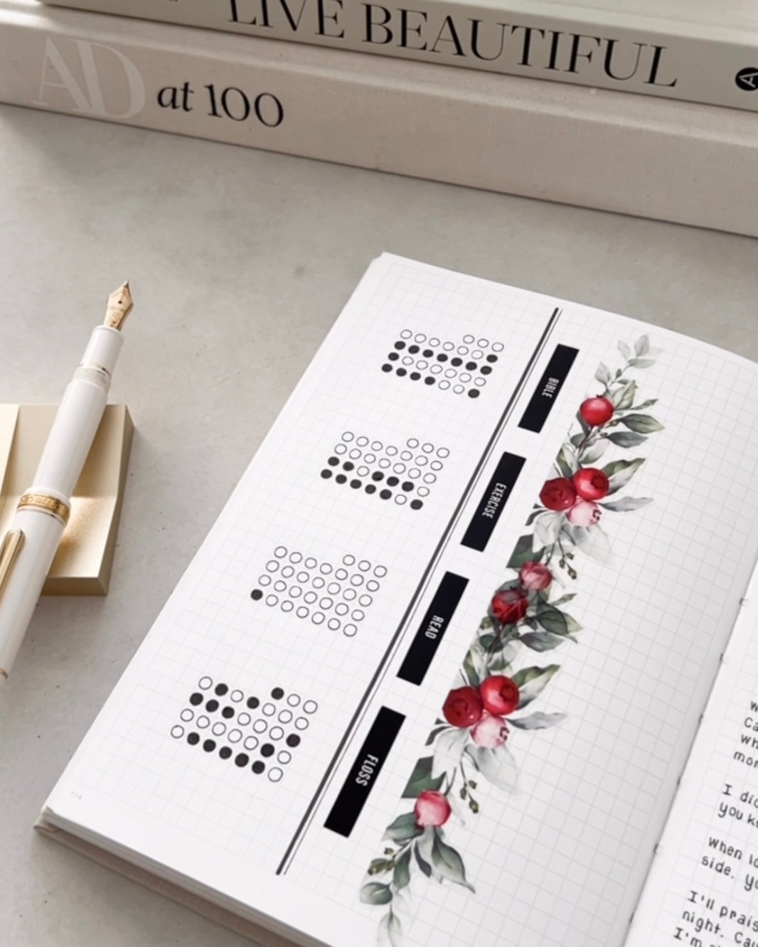 Noelle Journaling Kit | Set of 5 Sticker Sheets