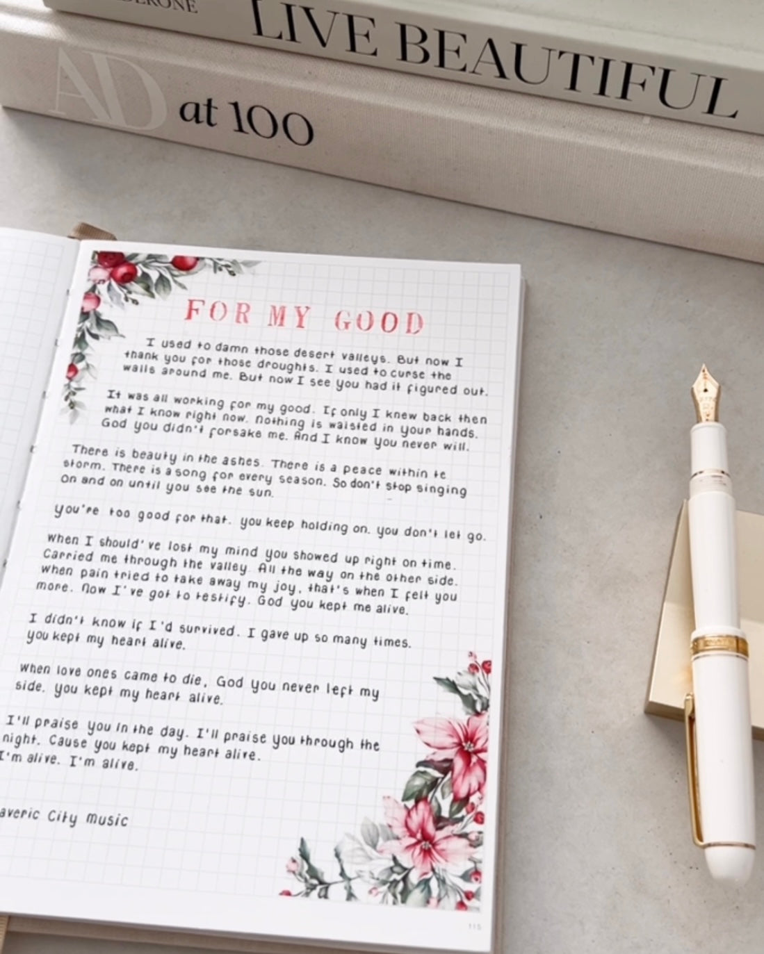 Noelle Journaling Kit | Set of 5 Sticker Sheets