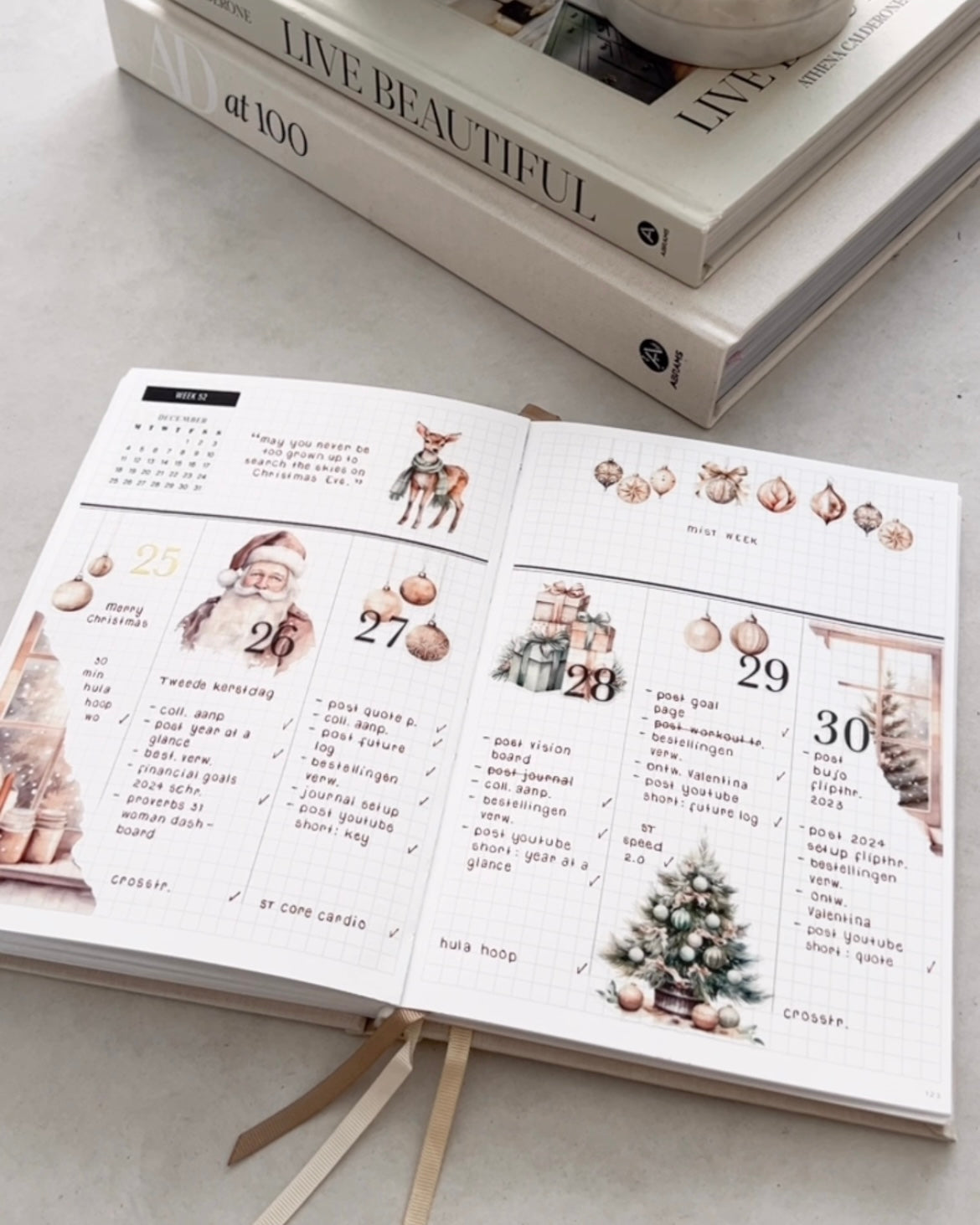 Boho Christmas Journaling Kit | Set of 4 Sticker Sheets