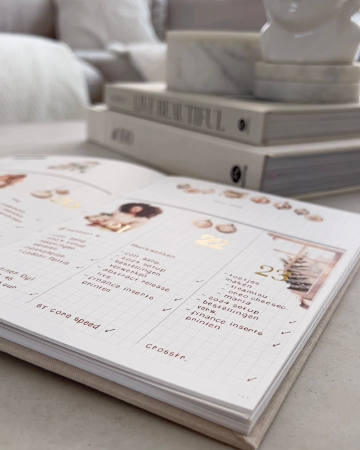 Boho Christmas Journaling Kit | Set of 4 Sticker Sheets