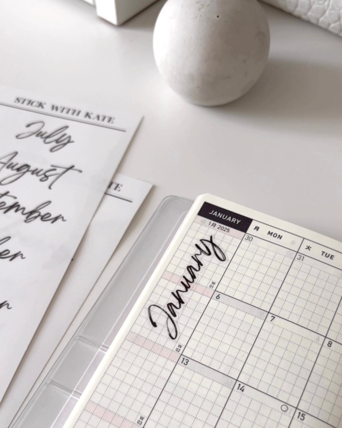 Breathing monthlies - Functional Stickers