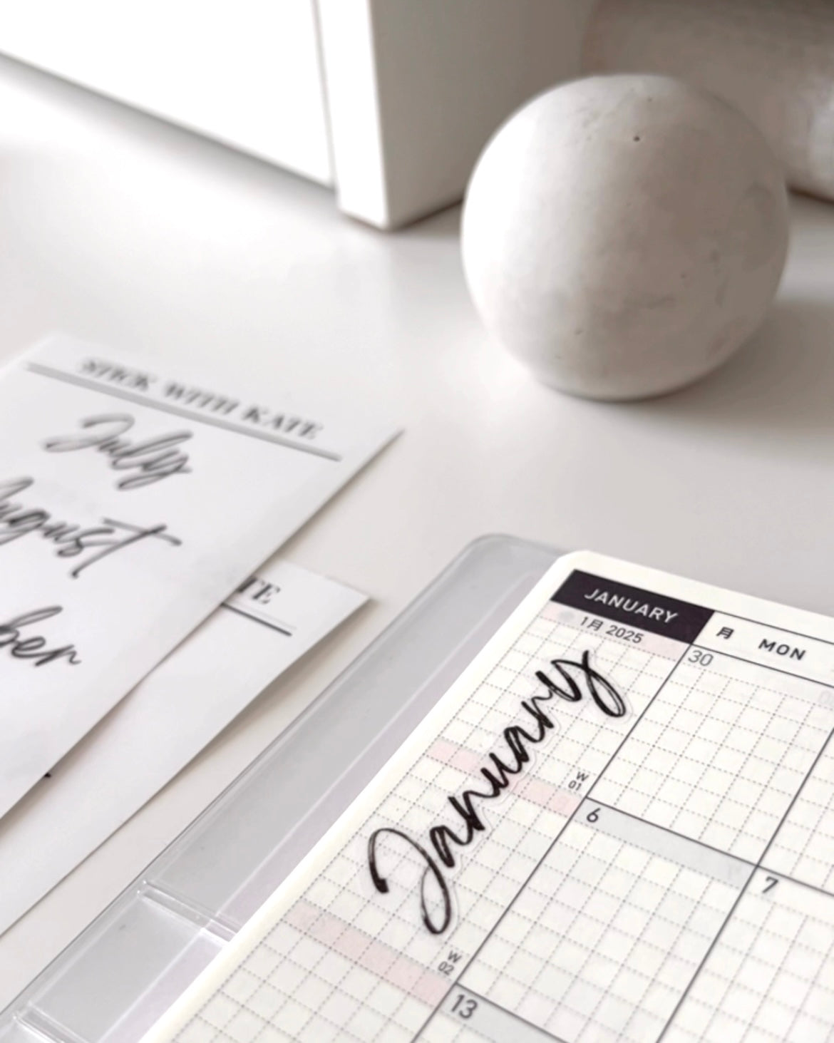 Breathing monthlies - Functional Stickers