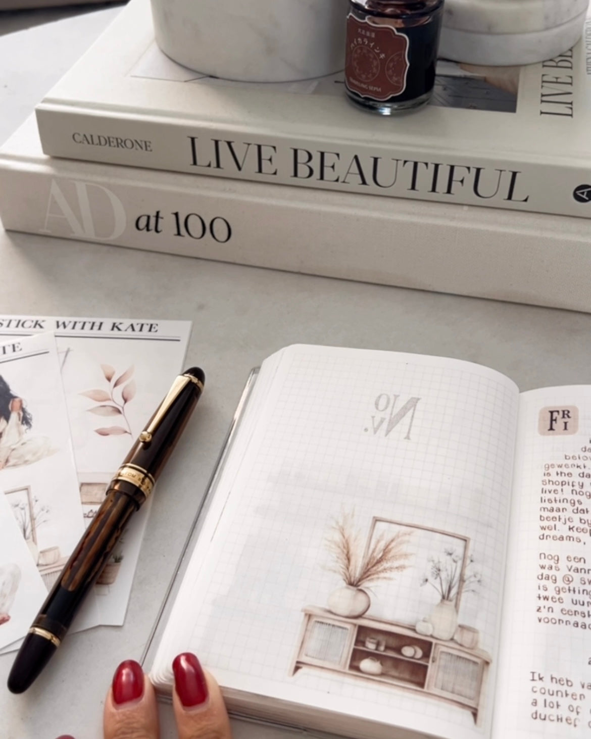 Homebody Journaling Kit | Set of 6 Sticker Sheets