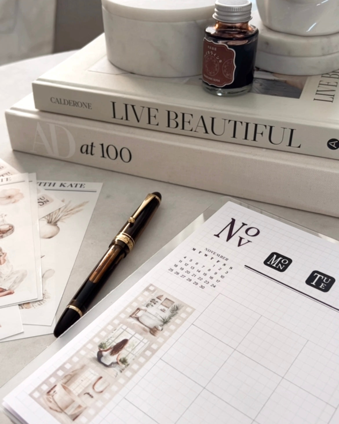 Homebody Journaling Kit | Set of 6 Sticker Sheets