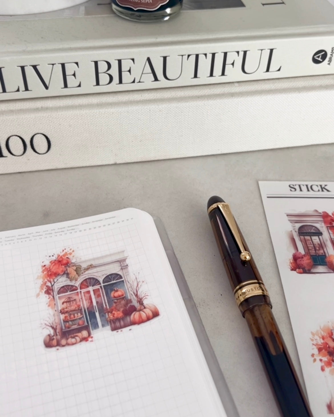 Autumn Storefronts - Deco Stickers