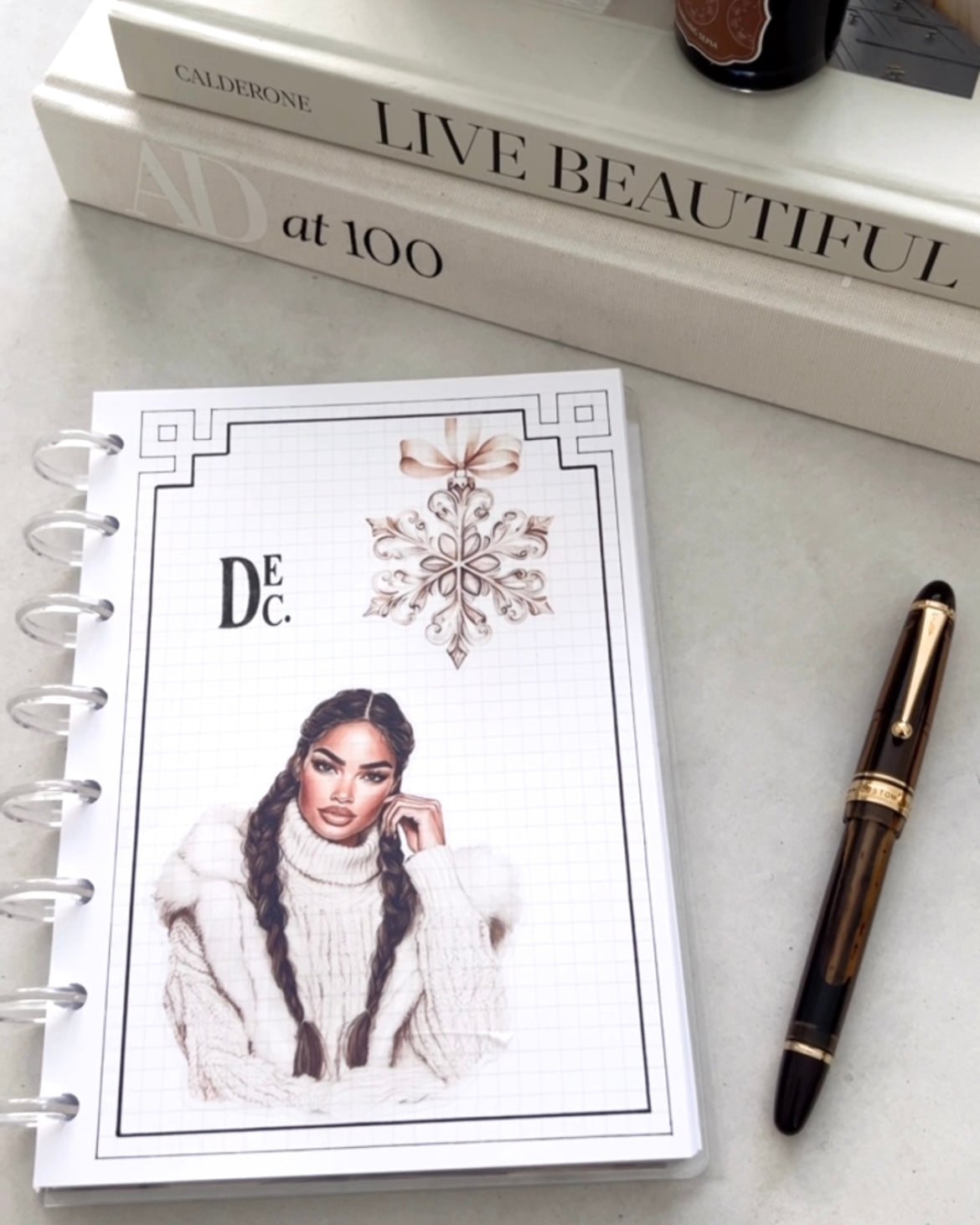 Winter Glow | Coverpage Sticker