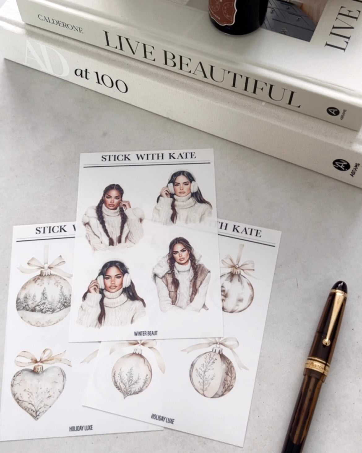 Winter Beaut | Winter Girls Stickers