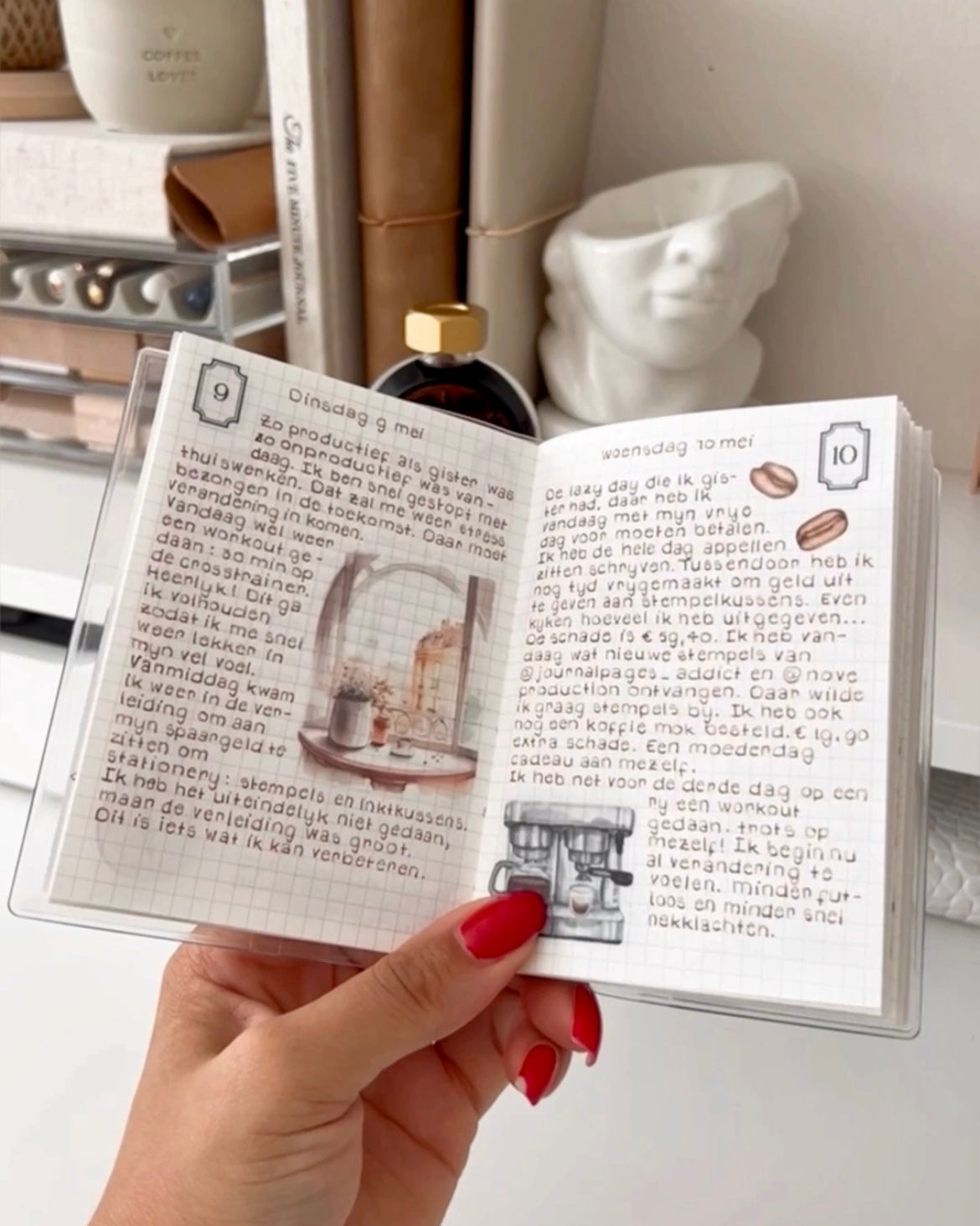 Breakfast in Paris - Scene Deco Stickers