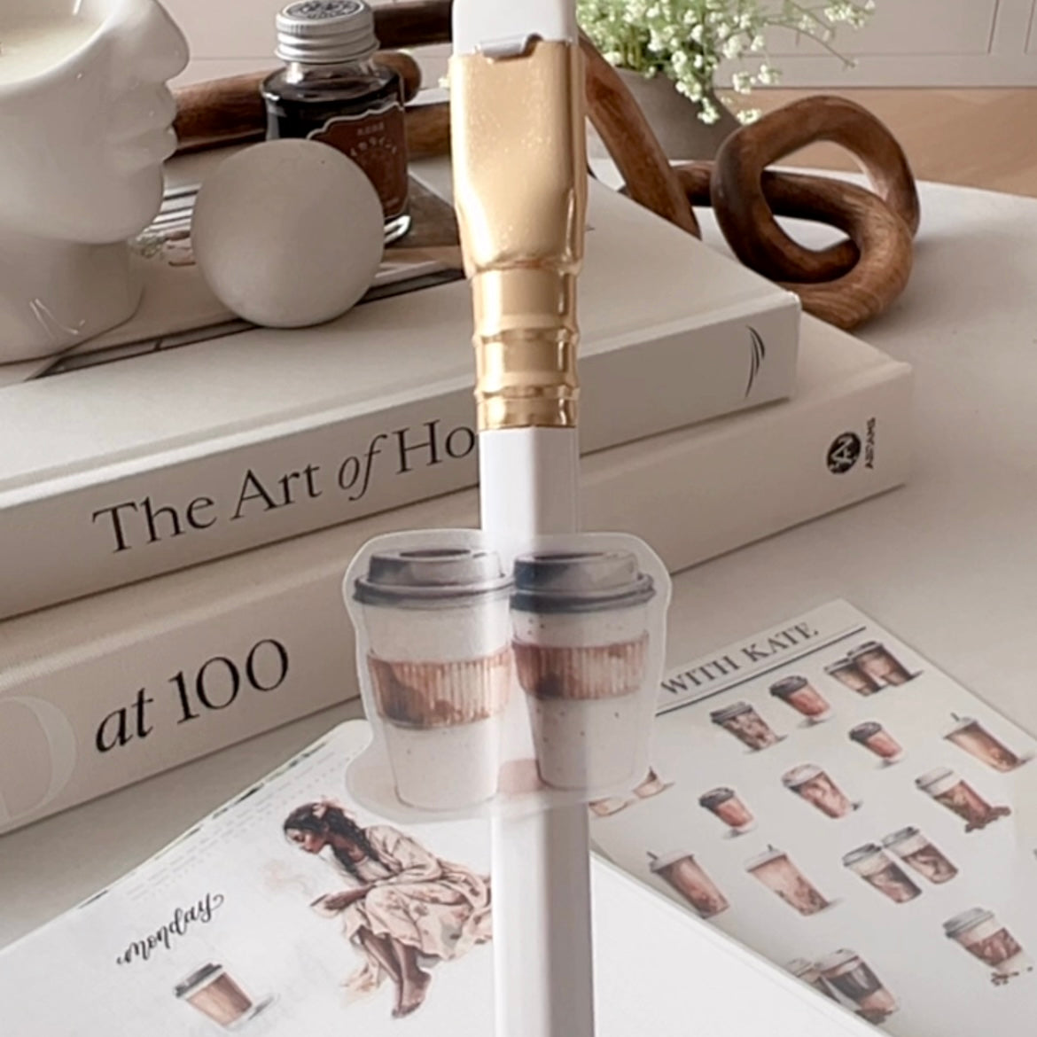 Coffee Cups | Deco Sticker Sheet