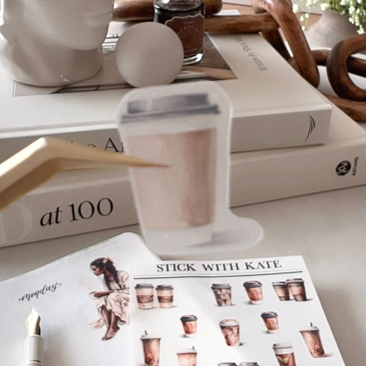 Coffee Cups | Deco Sticker Sheet