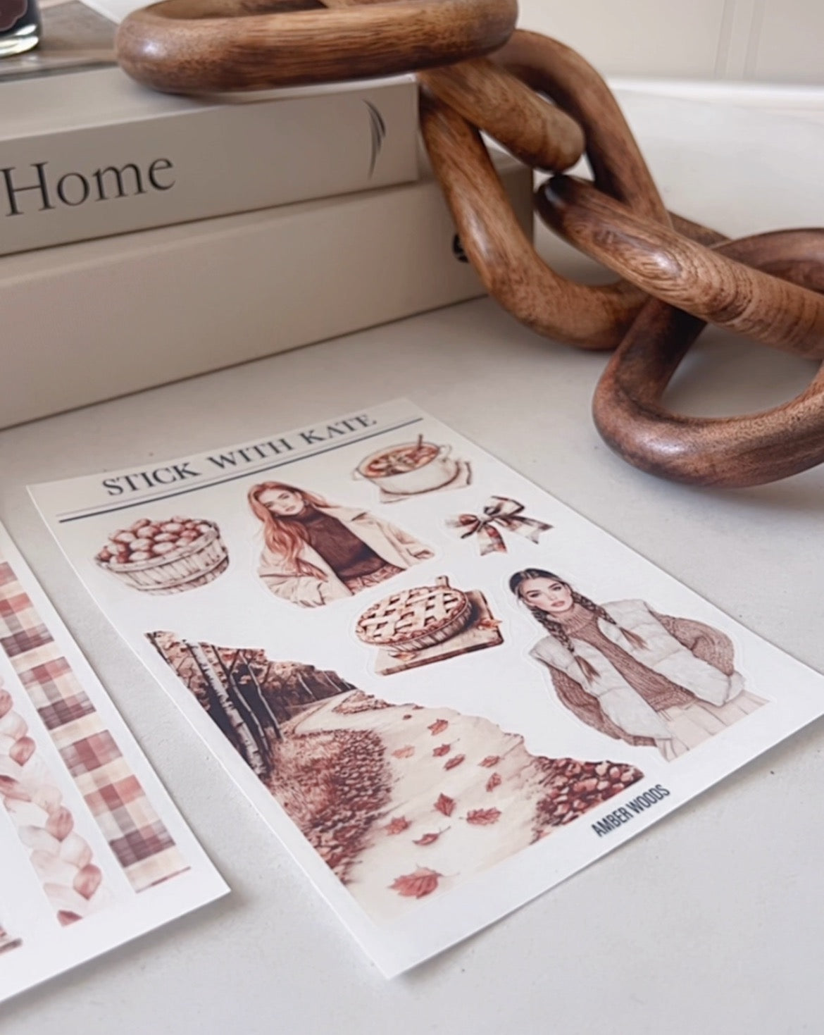 Amber Woods | Sticker Set | Set of 2
