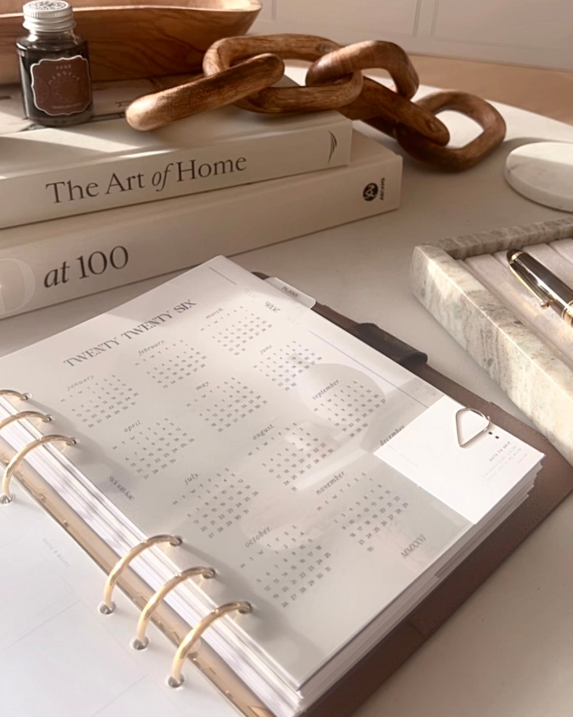 2026 Year at a Glance Dashboard