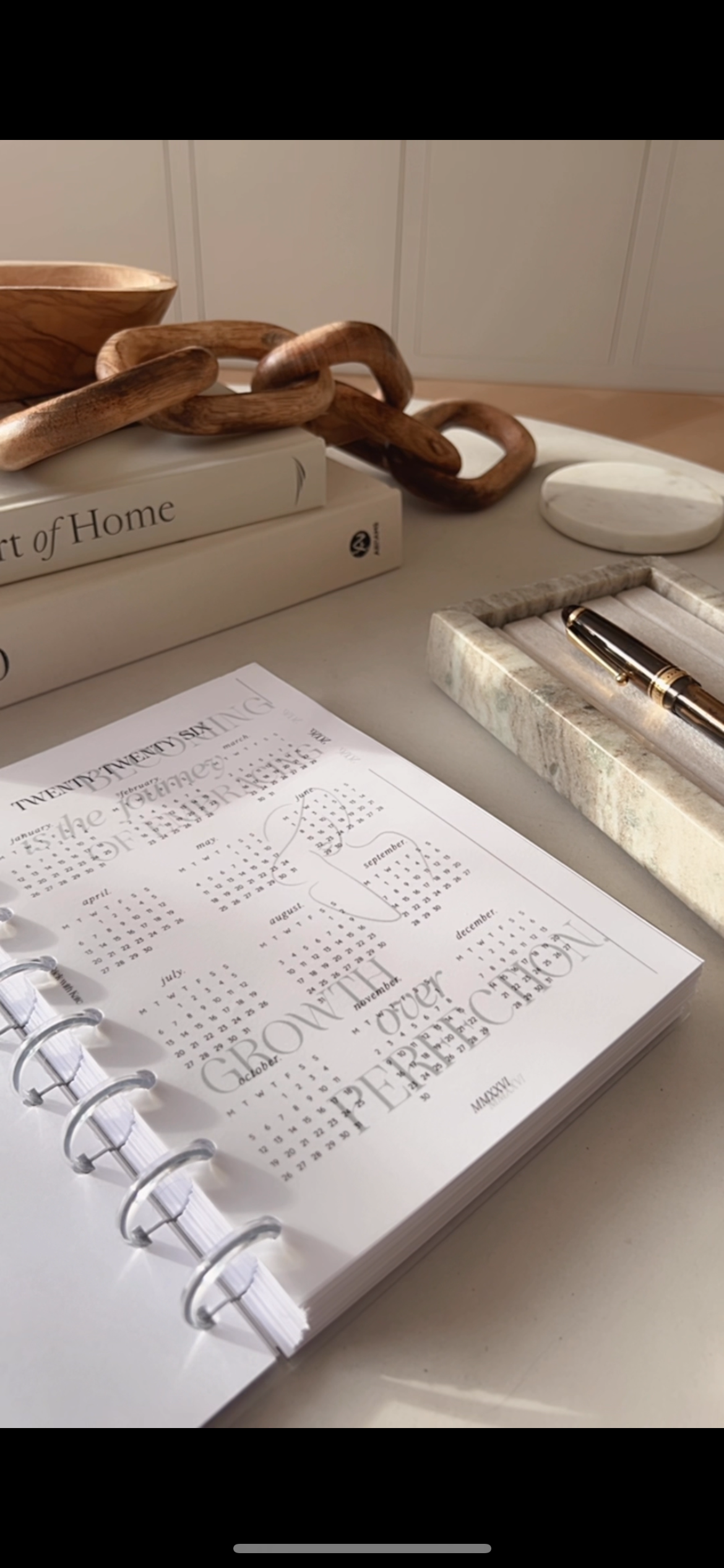 2026 Year at a Glance Dashboard