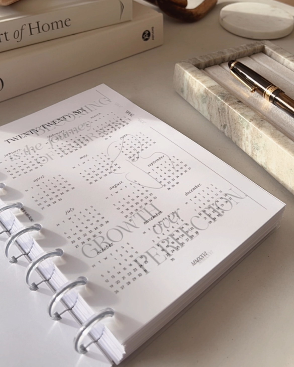 2026 Year at a Glance Dashboard