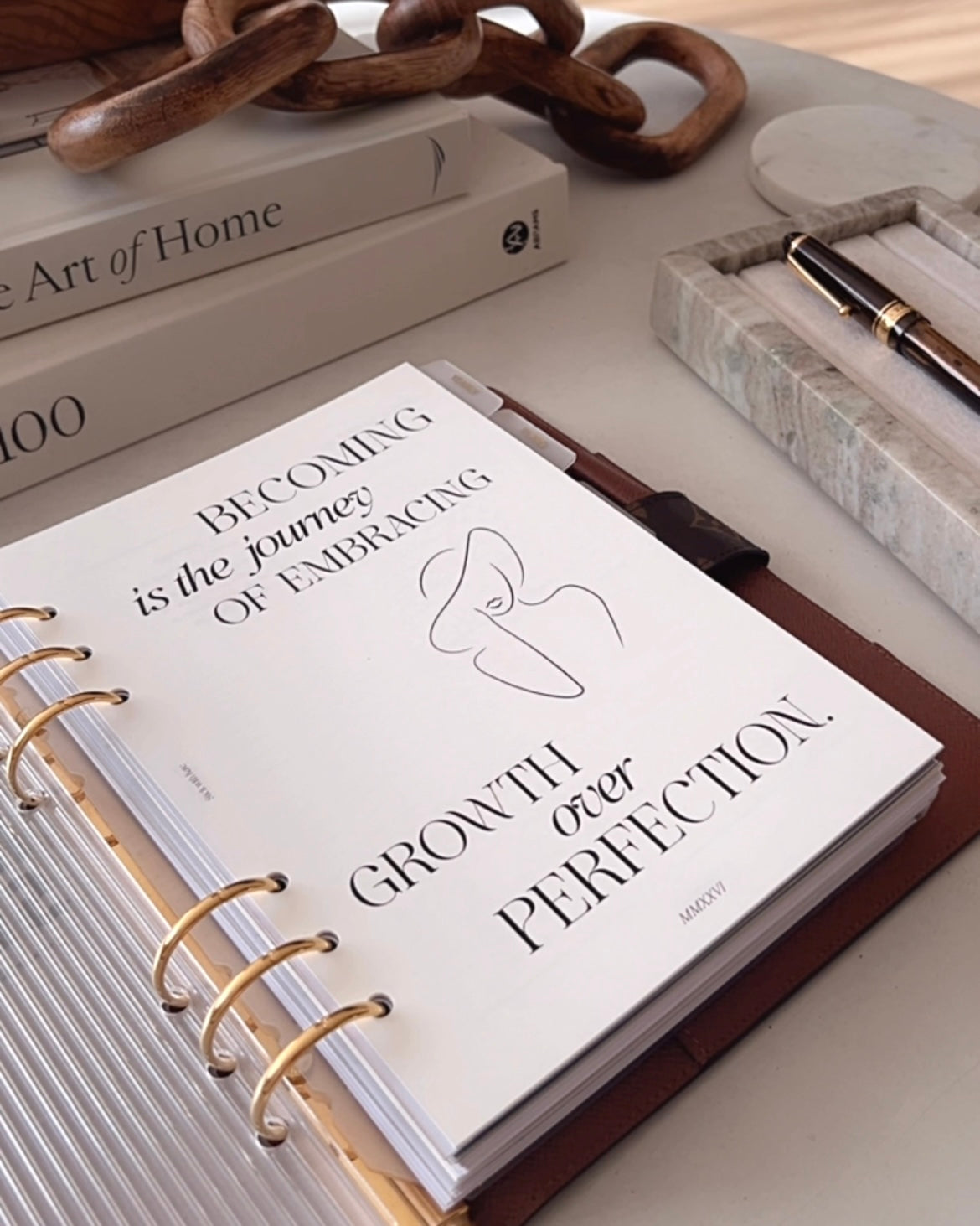 2026 Yearly Overview Planner Inserts