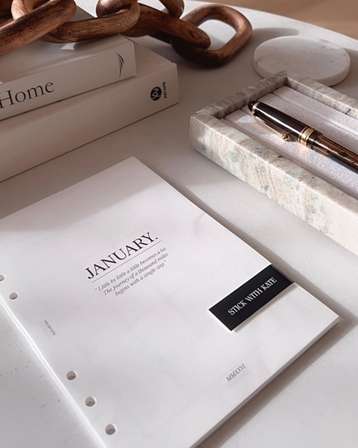 2026 Dated Monthly Planner Inserts