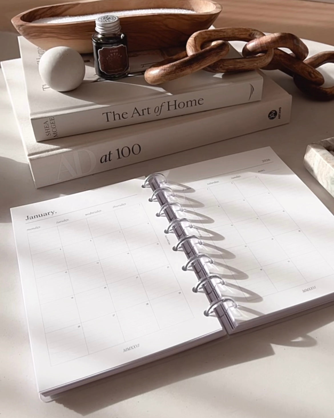 2026 Dated Monthly Planner Inserts