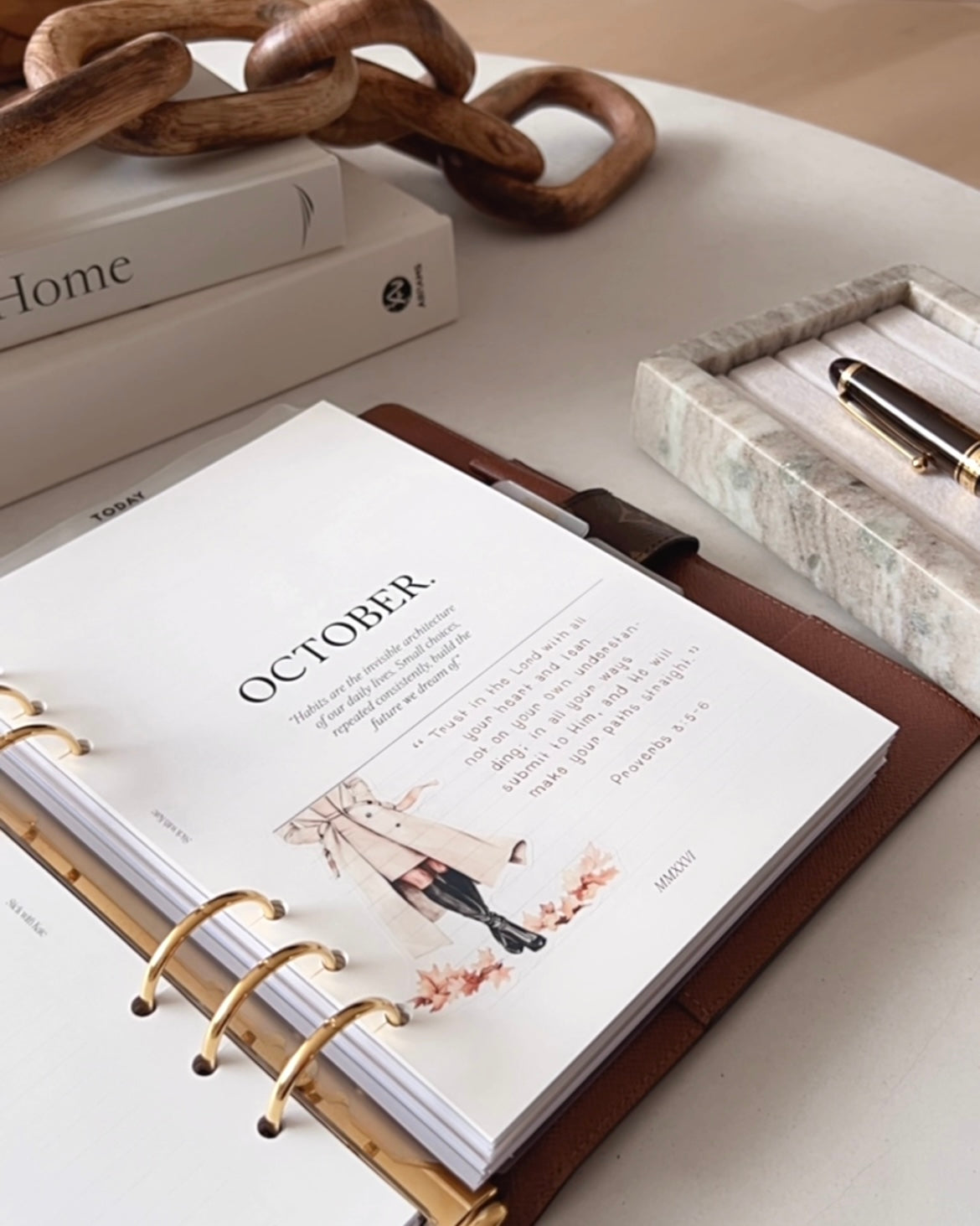 2026 Dated Weekly Planner Inserts | Minimal Horizontal Layout A5 A6