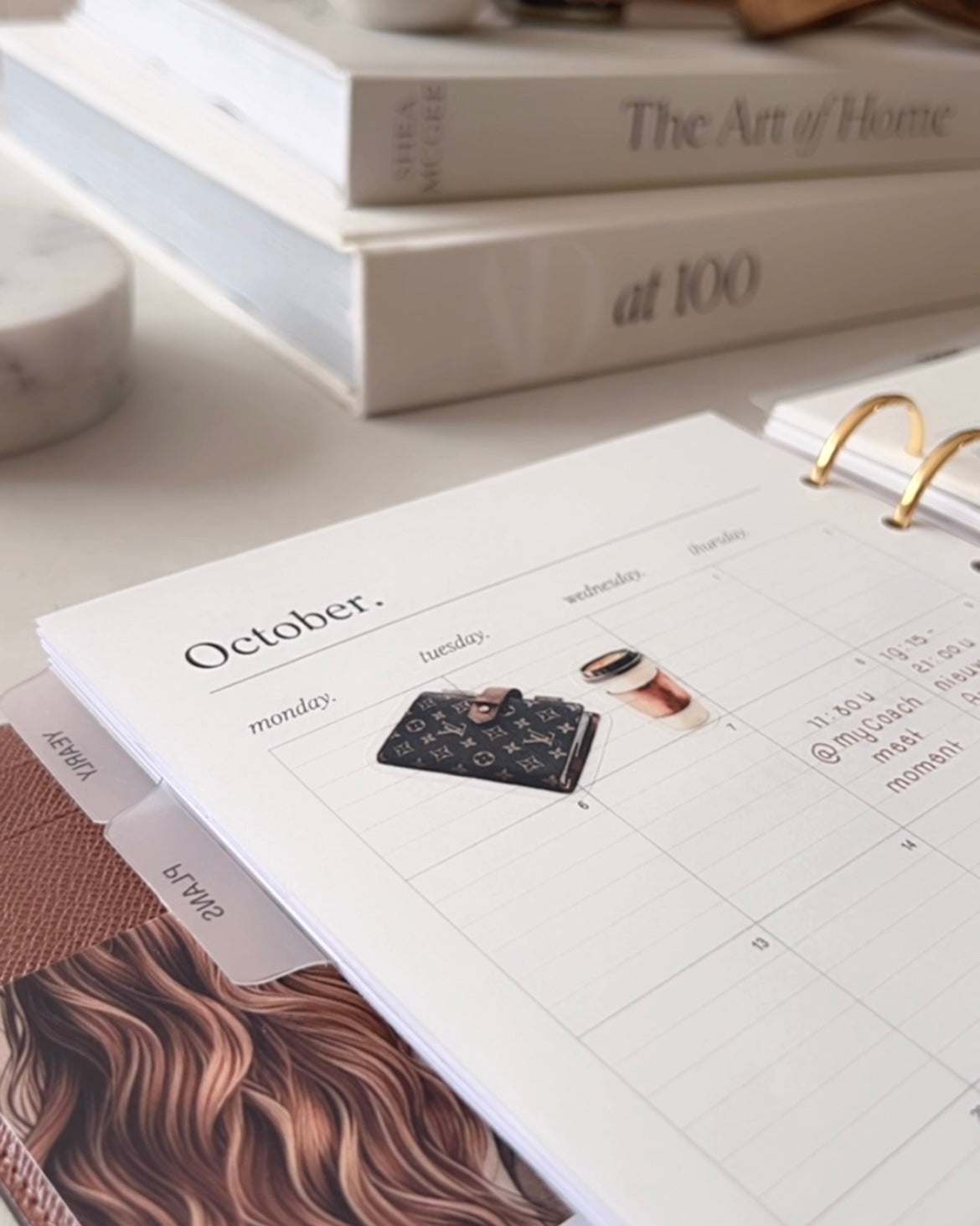 2026 Dated Monthly Planner Inserts - Lined