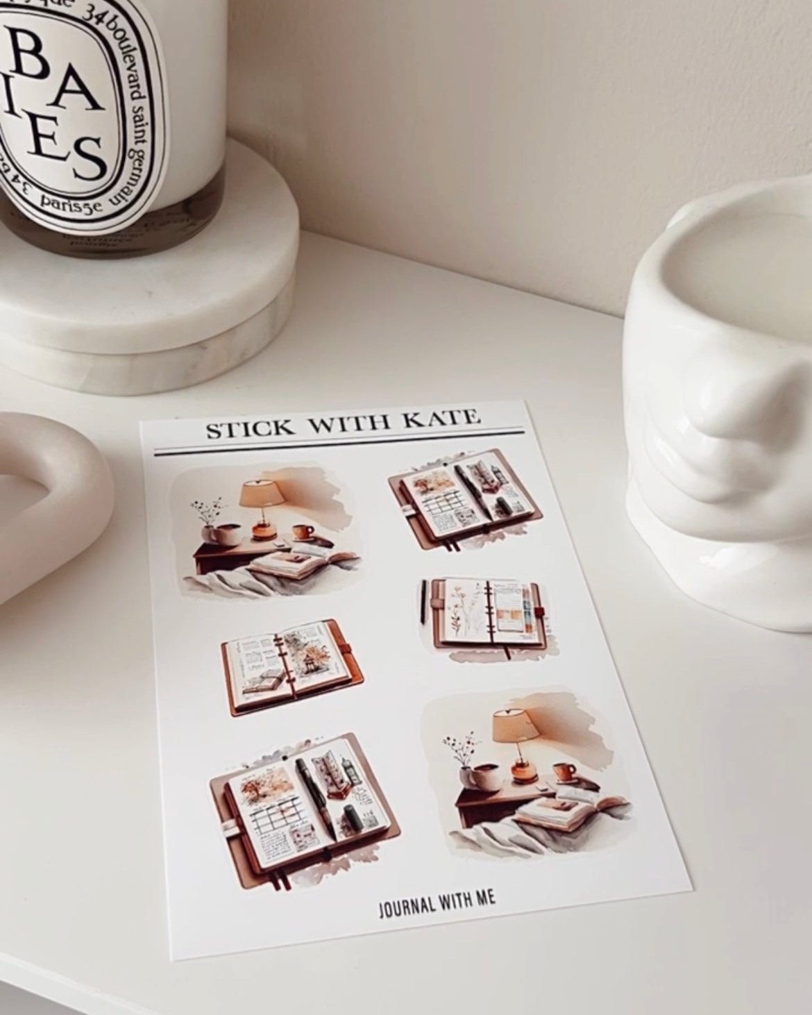 Journal with me - Deco Stickers
