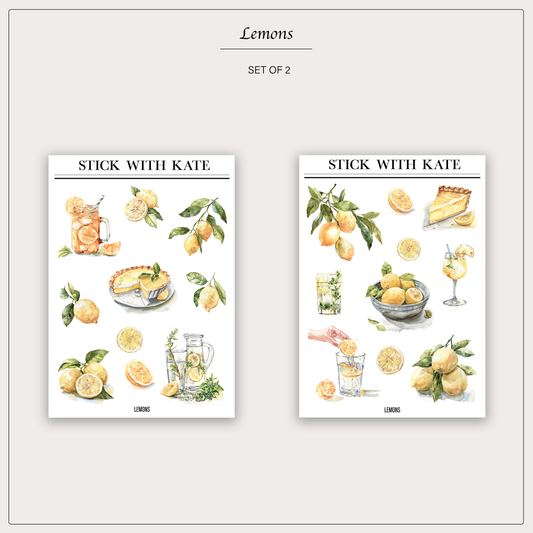 Lemons | Set of 2