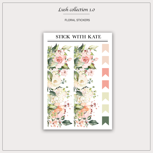 Lush Collection 1.0 | Planner Stickers