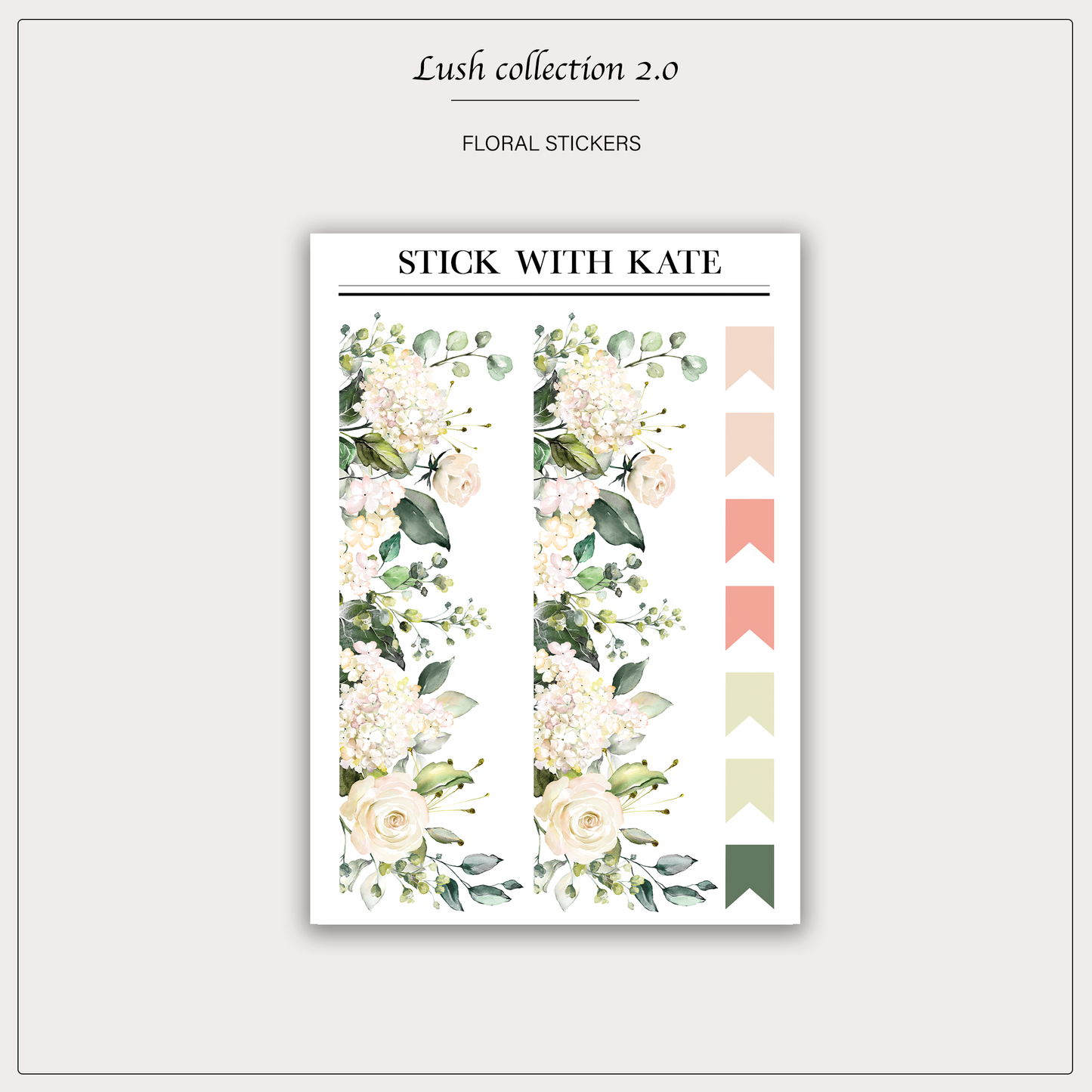 Lush Collection 2.0 | Planner Stickers