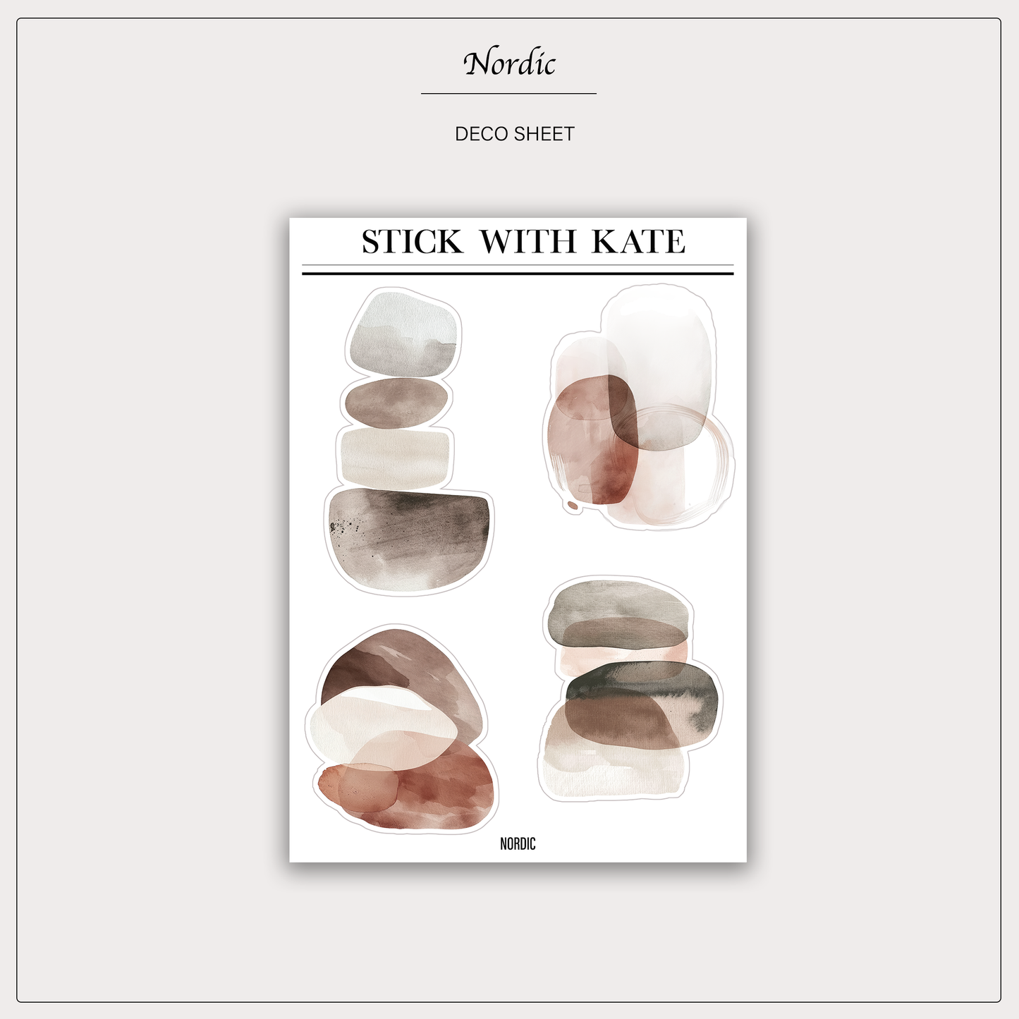 Nordic - Deco Stickers