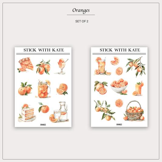 Oranges | Set of 2