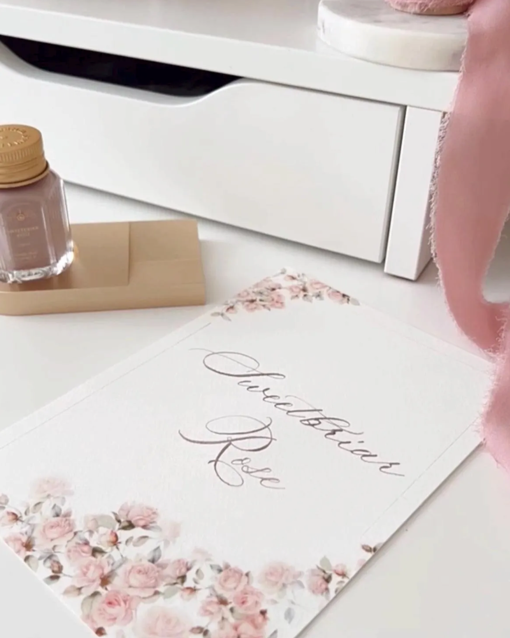 Just Rose - Elegant Botanicals | Planner Stickers