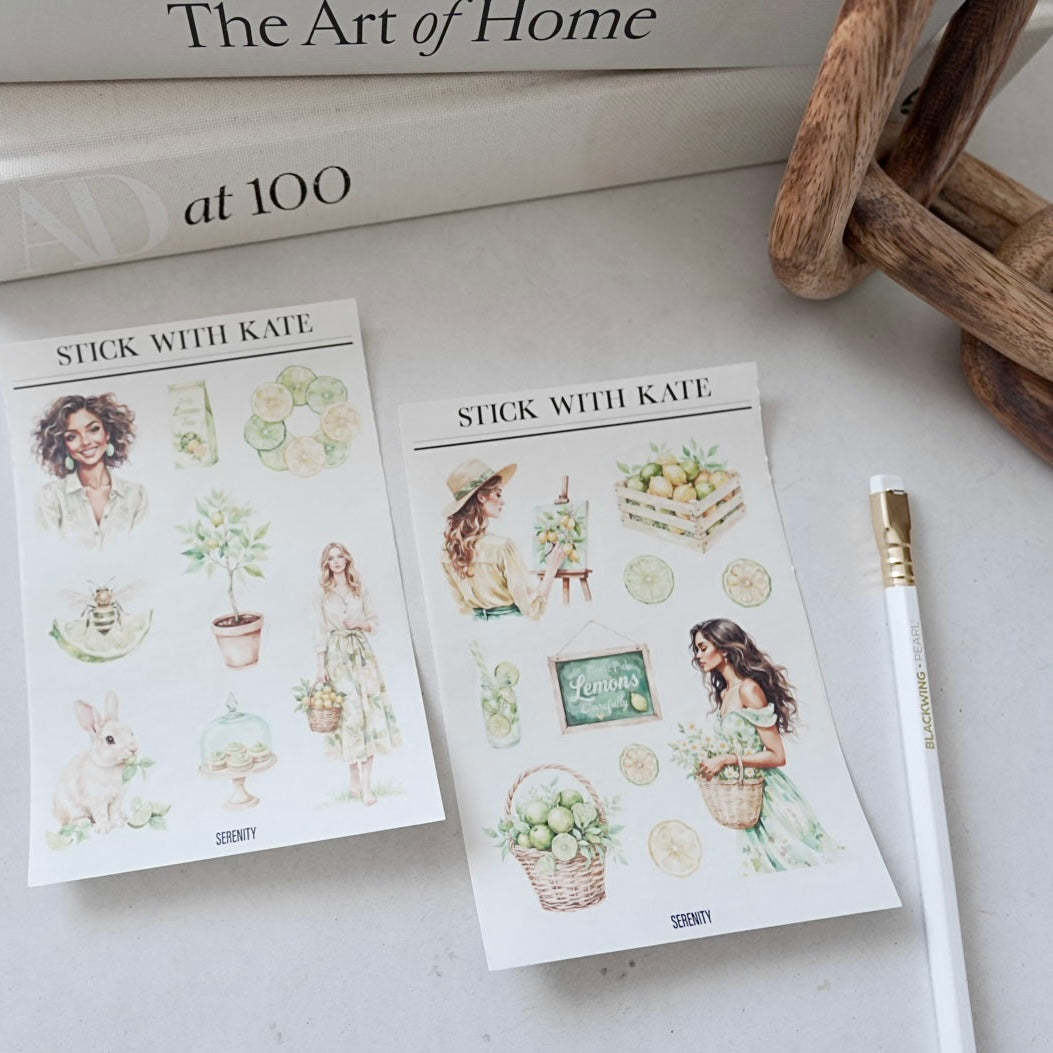 Serenity – 2pc sticker set