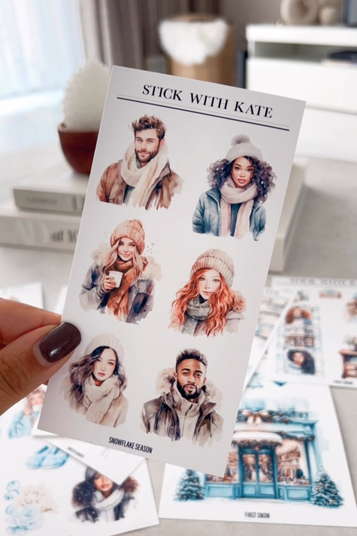 Snowflake Season | Winter Stickers