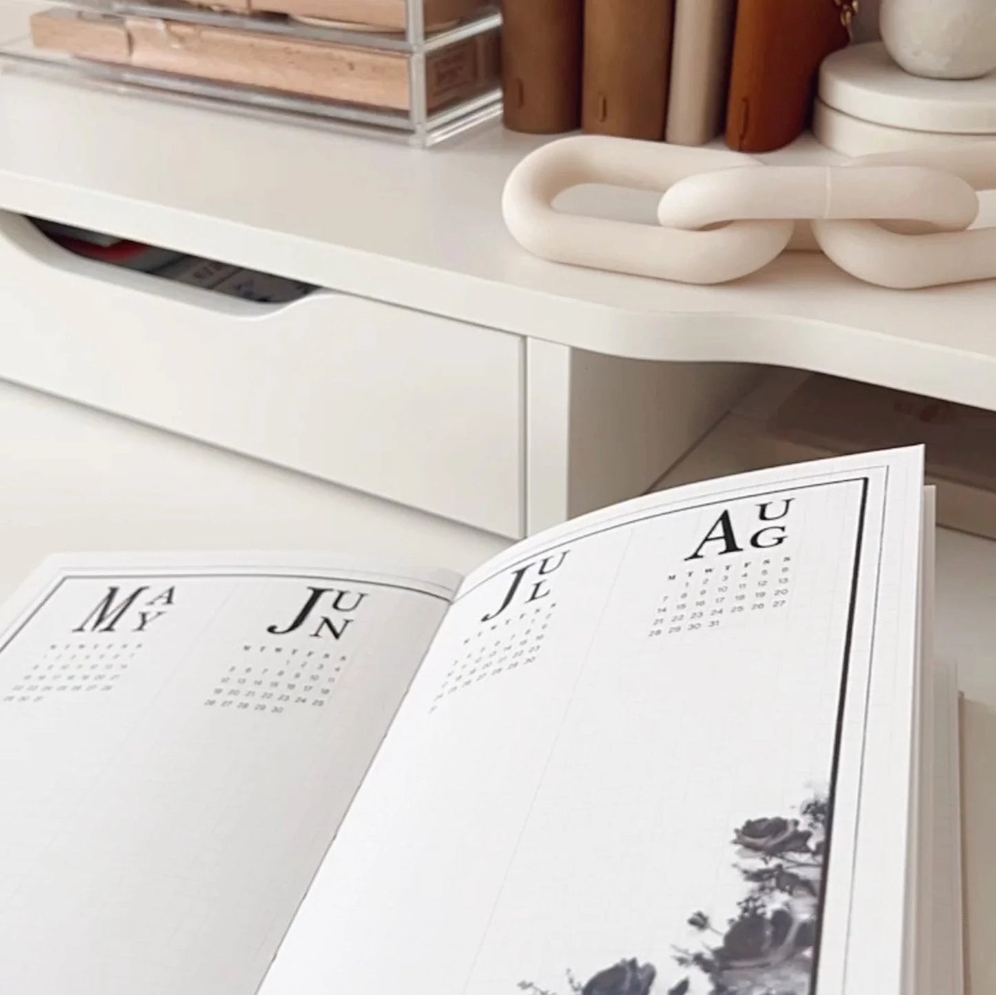 The Chronicle Monthlies – functional sticker sheet