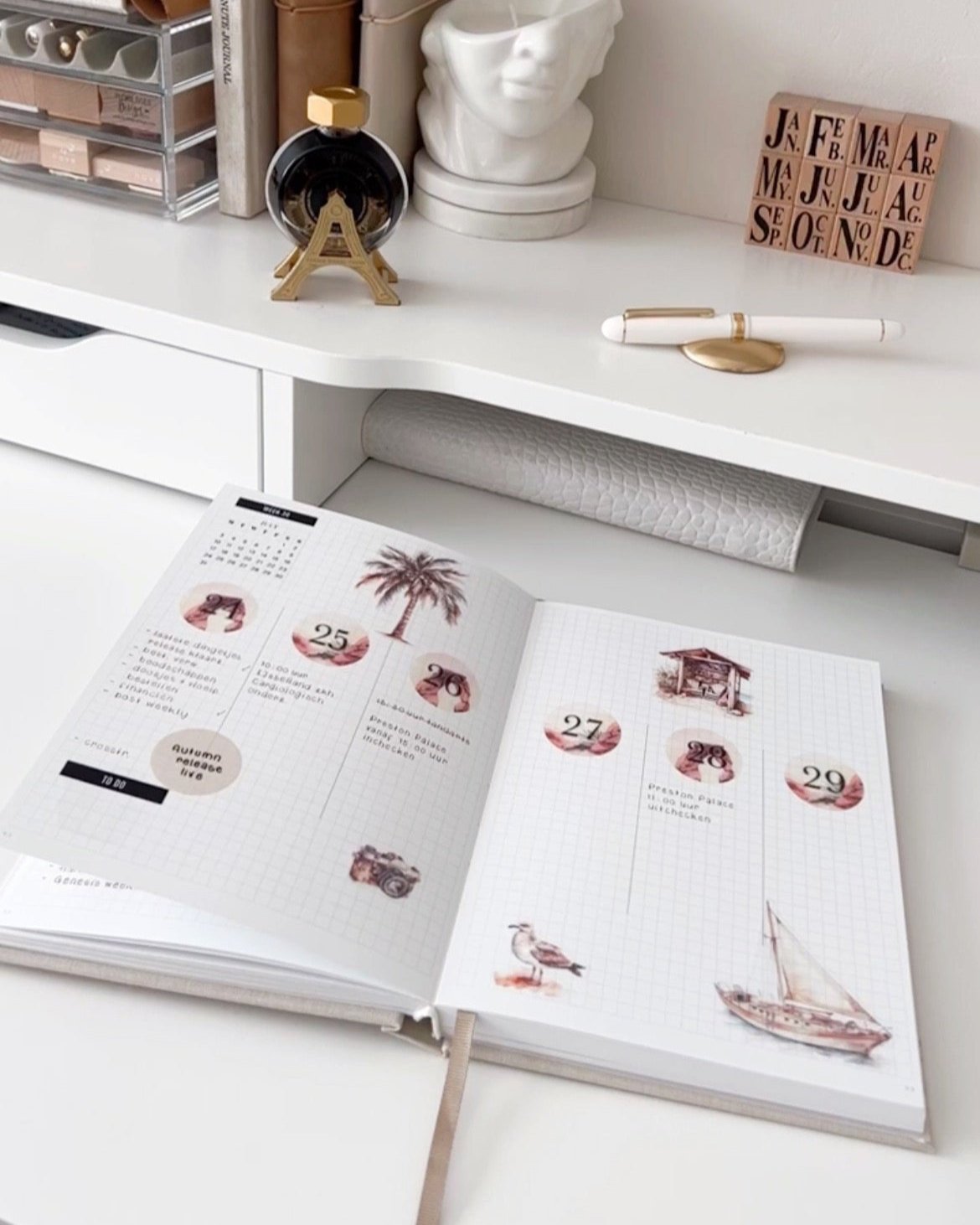 Feels Like Summer Journaling Sticker Kit | Set of 4 Sticker Sheets