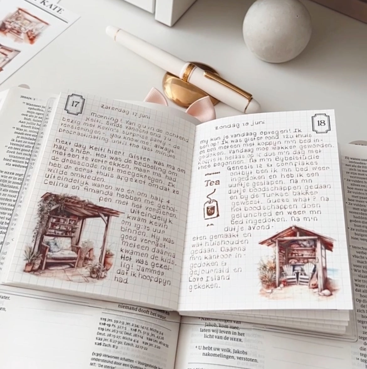 Beach Day | Scene Deco Stickers