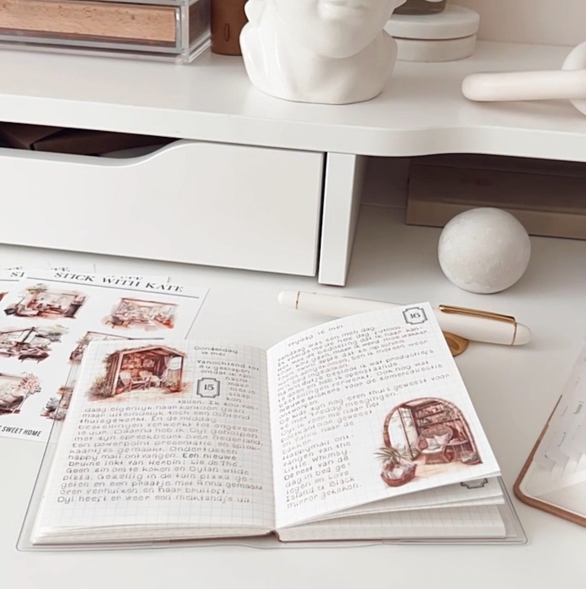 Beach Day | Scene Deco Stickers