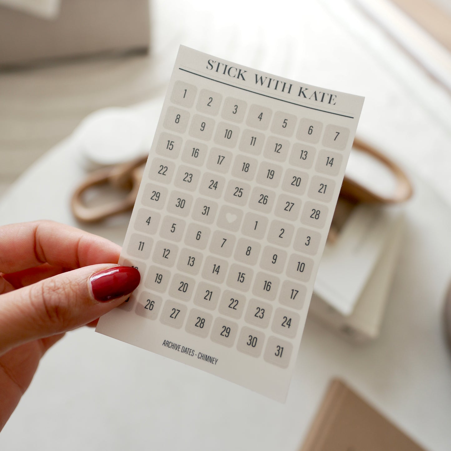 Archive Date Stickers - Functional Stickers
