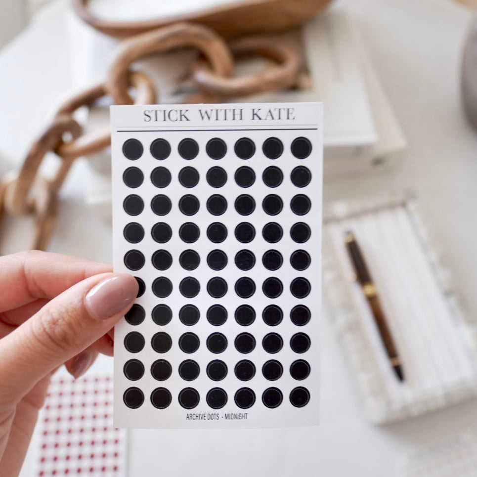 Archive Dots - Functional Stickers