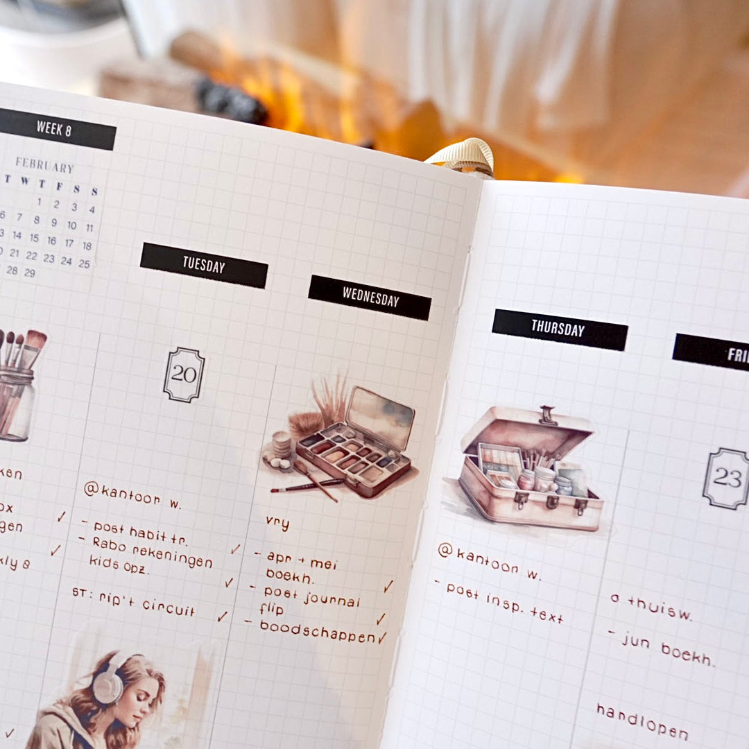 Artistic Spirit sticker set | 2pc set